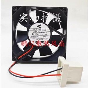 Mitsubishi MMF-08G24ES-EN1 24V 0.13A 2wires Cooling Fan 