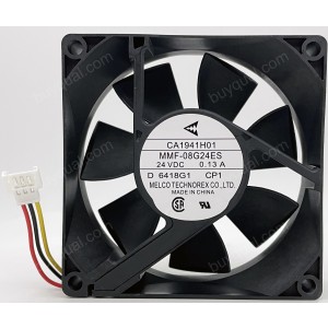 MitsubisHi MMF-08G24ES-CP1 CA1941H01 24V 0.13A 3wires Cooling Fan