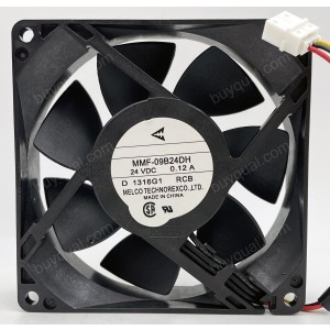 MitsubisHi MMF-09B24DH-RCB 24V 0.12A 3wires Cooling Fan