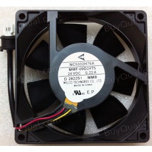 MitsubisHi MMF-09D24TS-MMB NC5332H76A 24V 0.22A Cooling Fan