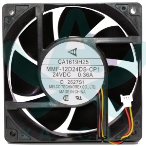 MitsubisHi MMF-12D24DS-CP1 CA1619H25 24V 0.36A 3wires Cooling Fan