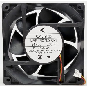 MitsubisHi MMF-12D24DS-CP1 CA1619H25 24V 0.36A 3wires Cooling Fan