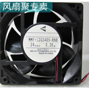 MitsubisHi MMF-12D24DS-RNB 24V 0.36A 2wires Cooling Fan