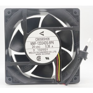 MitsubisHi MMF-12D24DS-RP6 CB0565H06 24V 0.36A 3wires Cooling Fan --NEW