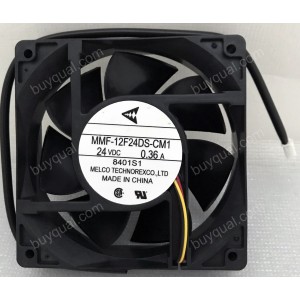 MITSUBISHI MMF-12F24DS-CM1 24V 0.36A 3wires Cooling Fan 