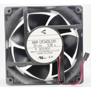 MitsubisHi MMF-12F24DS-CN1 MMF-12D24DS-CN1 LF-12D24DS-CN1 24V 0.36A 2wires Cooling Fan