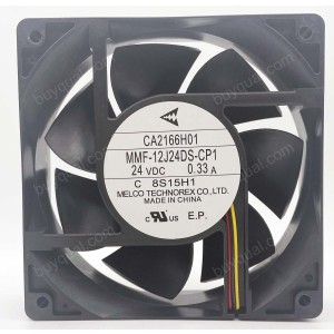 MitsubisHi CA2166H01 MMF-12J24DS-CP1 24V 0.33A 3wires Cooling Fan 
