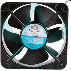 MINQUAN MQ20060HBL2 220V 0.38A 60W 2wires cooling Fan