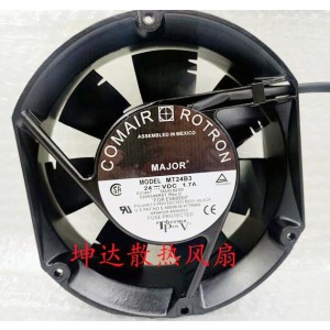 COMAIR ROTRON MT24B3 24V 1.7A 2wires Cooling Fan