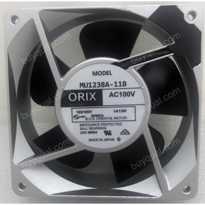 ORIX MU1238A-11B 100V 14/13W 2wires Cooling Fan