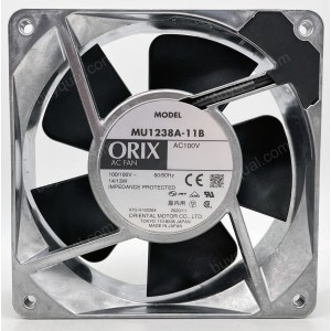 ORIX MU1238A-11B 100V 14/13W 2wires Cooling Fan - Original New