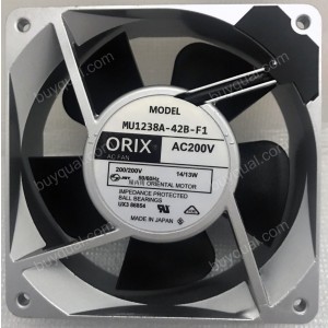 ORIX MU1238A-42B-F1 200V 13/14W Cooling Fan - 3wires Plug