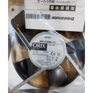 ORIX MU1428S-11 MU1428S-11-F2 100V 13.5/12W 2wires Cooling Fan - New