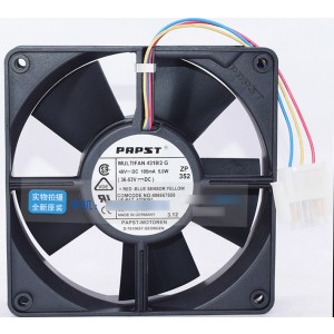 Ebmpapst 4318/2G 48V 105mA 5.0W 3wires Cooling Fan