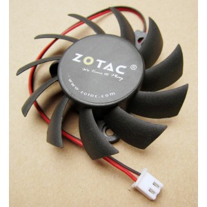 ZOTAC N9500GT-512D2 N9500GT512D2 12V 0.24A 2wires Cooling Fan 