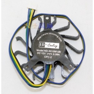 ID-cooling ND-5010M12B 5V 0.06A 3wires Cooling Fan