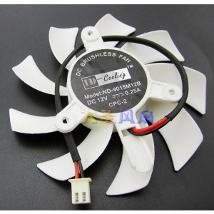 ID-cooling ND-9015M12B 12V 0.25A 2wires Cooling Fan
