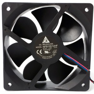DELTA NFB10512HF-7F03 12V 0.39A 3wires Cooling Fan 