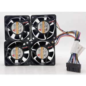 Y.S.TECH NYW06025048BH -EAB 48V 0.09A 4wires Cooling Fan