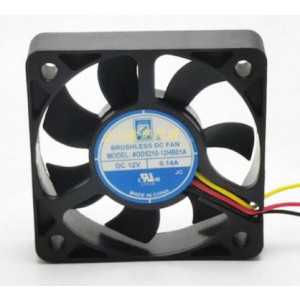 ORIONFANS OD5210-12HB01A 12V 0.14A 3wires Cooling Fan 
