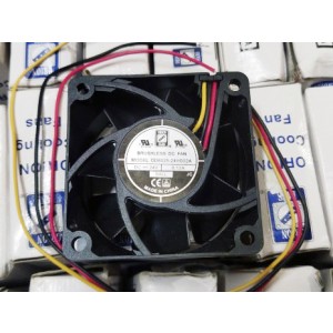 ORION OD6025-24HB02A 24V 0.12A 3wires Cooling Fan 