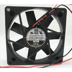 Orion OD8015-24HB 24V 0.07A 2wires Cooling Fan