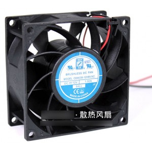 Orion OD8038-12HBVXC 12V 1.5A  2wires Cooling Fan