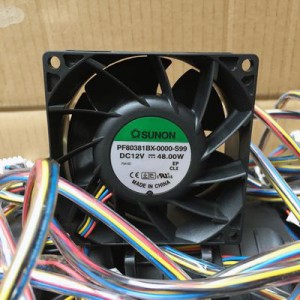 SUNON PF80381BX-0000-S99 12V 48.00W 4wires cooling fan