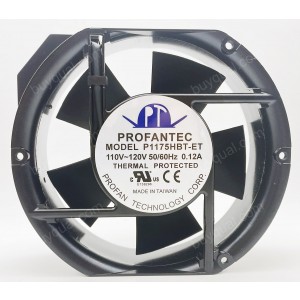 PROFANTEC P1175HBT-ET 110/120V 0.12A 2wires Cooling Fan