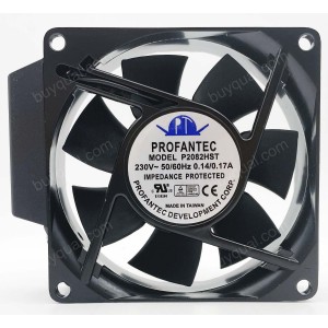 PROFANTEC P2082HST P2082HSL 220V 0.14/0.17A 30.1/39W 2wires Cooling Fan