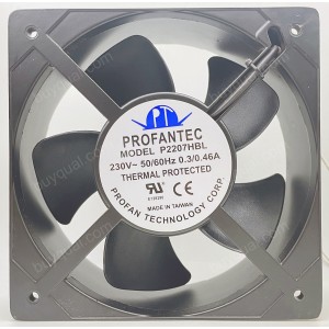PROFANTEC P2207HBL 230V 0.3/0.46A 63/95W 2wires Cooling Fan - Original New