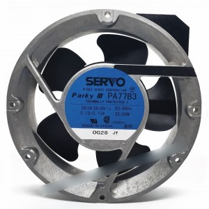 SERVO PA77B3 220/240V 0.15/0.13A 33/30W 2wires Cooling Fan - Used/refurbihsed