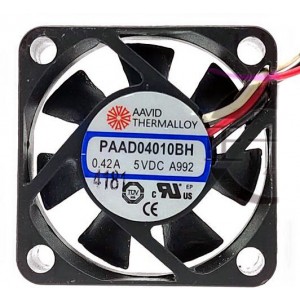 AAVID PAAD04010BH 5V 0.42A 3wires Cooling Fan