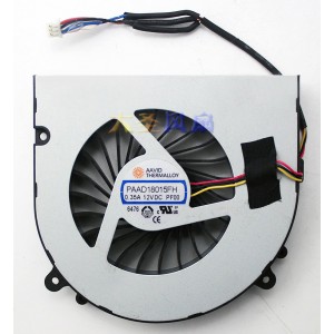 AAVID PAAD18015FH 12V 0.35A 3wires Cooling Fan