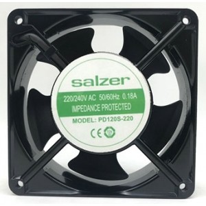 SALZER PD120S-220 PD120S220 220/240V 0.18A 2wires Cooling Fan 
