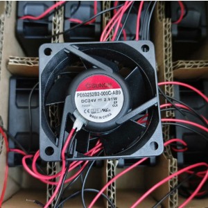 Sunon PE60252B2-000C-AB9 24V 2.91W 2wires Cooling Fan 