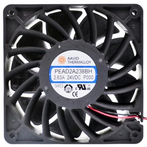 AAVID PEAD2A238BH 24V 2.63A 2wires Cooling Fan