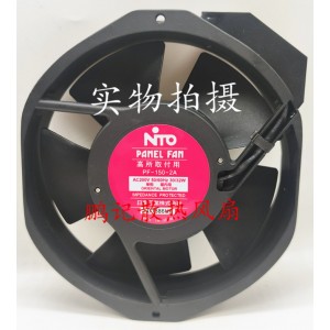 NTO PF-150-2A 200V 46/42W 2wires cooling Fan - NEW