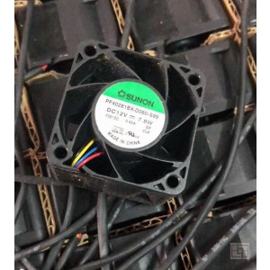 SUNON PF40281BX-D060-S99 12V 7.8W 4wires Cooling Fan