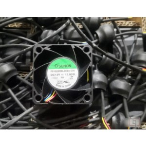 SUNON PF40281BX-D080-S99 12V 13.80W 4wires Cooling Fan