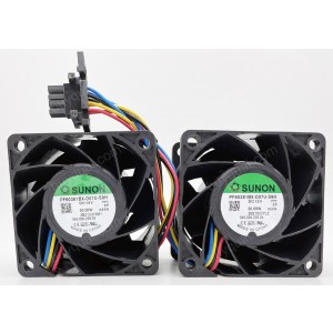 SUNON PF60381BX-D07U-S9H 12V 30W 4wires Cooling Fan - Pair