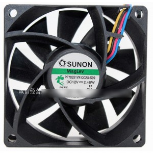 Sunon PF70251VX-Q02U-S99 12V 2.46W 4wires Cooling Fan - Used/ Refurbished
