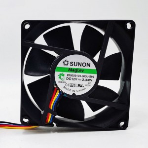 SUNON PF80201V3-000U-S99 12V 2.34W 4wires Cooling Fan