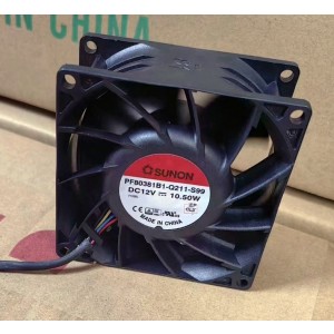 SUNON PF80381B1-Q211-S99 12V 10.50W 4wires Cooling Fan