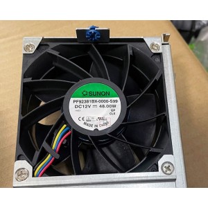 SUNON PF92381BX-0000-S99 12V 48W 4wires Cooling Fan 