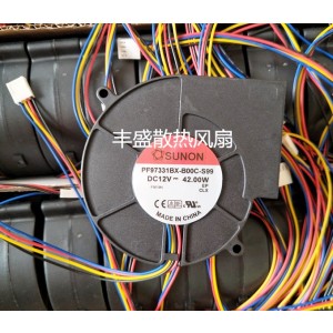 SUNON PF97331BX-B00C-S99 12V 42.00W 4wires Cooling Fan