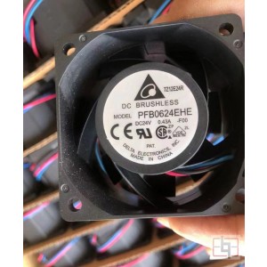 DELTA PFB0624EHE -F00 24V 0.43A 3wires Cooling Fan