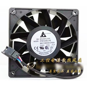 Delta PFB1248GHE 48V 0.82A 2wires Cooling Fan