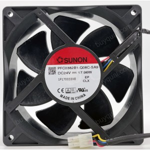 SUNON PFC0382B1-Q08C-SA9 24V 17.96W 4wires Cooling Fan 