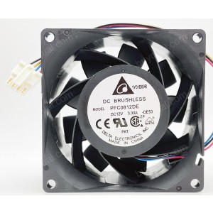 Delta PFC0812DE 12V 3.3A 4wires Cooling Fan - Picture need